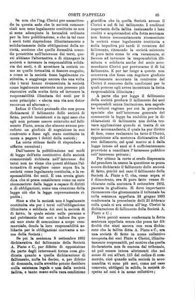 Annali della giurisprudenza italiana raccolta generale delle decisioni delle Corti di cassazione e d'appello in materia civile, criminale, commerciale, di diritto pubblico e amministrativo, e di procedura civile e penale