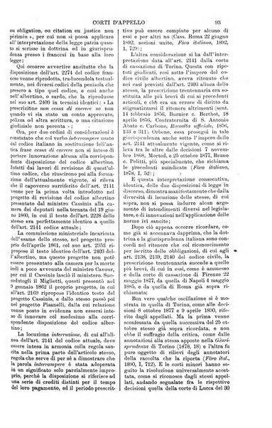 Annali della giurisprudenza italiana raccolta generale delle decisioni delle Corti di cassazione e d'appello in materia civile, criminale, commerciale, di diritto pubblico e amministrativo, e di procedura civile e penale