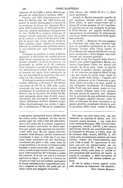 Annali della giurisprudenza italiana raccolta generale delle decisioni delle Corti di cassazione e d'appello in materia civile, criminale, commerciale, di diritto pubblico e amministrativo, e di procedura civile e penale