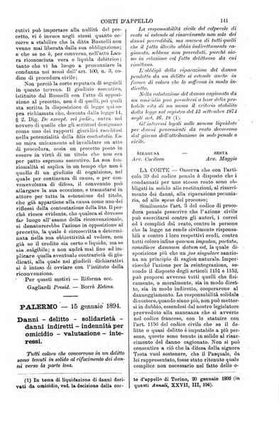 Annali della giurisprudenza italiana raccolta generale delle decisioni delle Corti di cassazione e d'appello in materia civile, criminale, commerciale, di diritto pubblico e amministrativo, e di procedura civile e penale