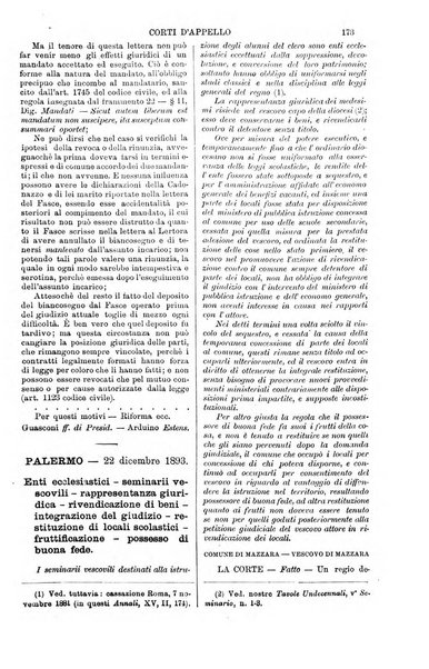 Annali della giurisprudenza italiana raccolta generale delle decisioni delle Corti di cassazione e d'appello in materia civile, criminale, commerciale, di diritto pubblico e amministrativo, e di procedura civile e penale