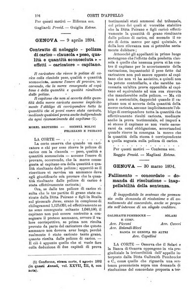 Annali della giurisprudenza italiana raccolta generale delle decisioni delle Corti di cassazione e d'appello in materia civile, criminale, commerciale, di diritto pubblico e amministrativo, e di procedura civile e penale