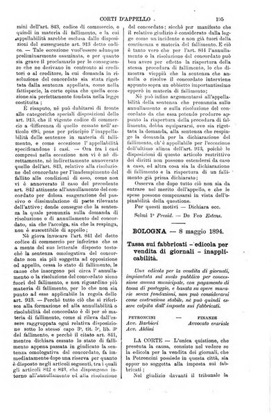 Annali della giurisprudenza italiana raccolta generale delle decisioni delle Corti di cassazione e d'appello in materia civile, criminale, commerciale, di diritto pubblico e amministrativo, e di procedura civile e penale