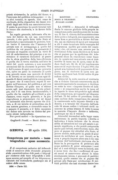 Annali della giurisprudenza italiana raccolta generale delle decisioni delle Corti di cassazione e d'appello in materia civile, criminale, commerciale, di diritto pubblico e amministrativo, e di procedura civile e penale