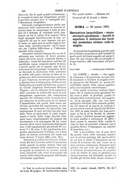 Annali della giurisprudenza italiana raccolta generale delle decisioni delle Corti di cassazione e d'appello in materia civile, criminale, commerciale, di diritto pubblico e amministrativo, e di procedura civile e penale