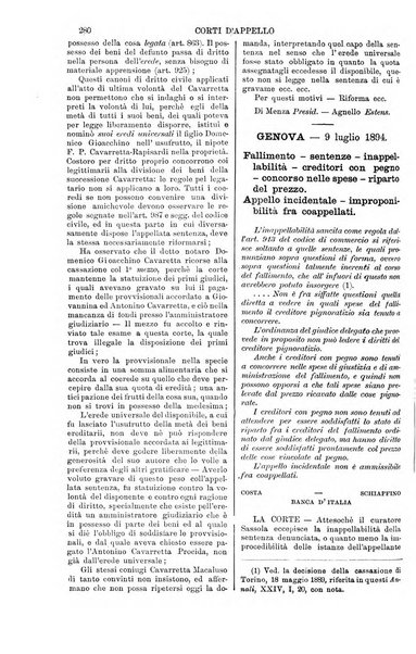 Annali della giurisprudenza italiana raccolta generale delle decisioni delle Corti di cassazione e d'appello in materia civile, criminale, commerciale, di diritto pubblico e amministrativo, e di procedura civile e penale