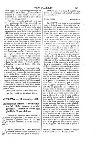 Annali della giurisprudenza italiana raccolta generale delle decisioni delle Corti di cassazione e d'appello in materia civile, criminale, commerciale, di diritto pubblico e amministrativo, e di procedura civile e penale