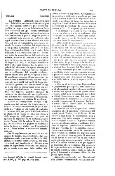 Annali della giurisprudenza italiana raccolta generale delle decisioni delle Corti di cassazione e d'appello in materia civile, criminale, commerciale, di diritto pubblico e amministrativo, e di procedura civile e penale