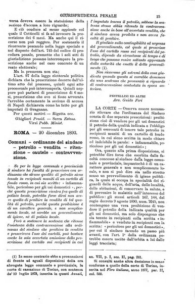 Annali della giurisprudenza italiana raccolta generale delle decisioni delle Corti di cassazione e d'appello in materia civile, criminale, commerciale, di diritto pubblico e amministrativo, e di procedura civile e penale