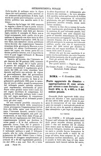 Annali della giurisprudenza italiana raccolta generale delle decisioni delle Corti di cassazione e d'appello in materia civile, criminale, commerciale, di diritto pubblico e amministrativo, e di procedura civile e penale