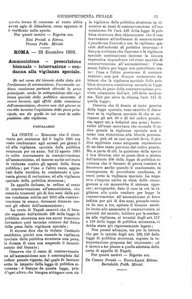 Annali della giurisprudenza italiana raccolta generale delle decisioni delle Corti di cassazione e d'appello in materia civile, criminale, commerciale, di diritto pubblico e amministrativo, e di procedura civile e penale