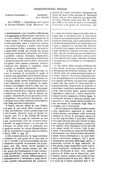 Annali della giurisprudenza italiana raccolta generale delle decisioni delle Corti di cassazione e d'appello in materia civile, criminale, commerciale, di diritto pubblico e amministrativo, e di procedura civile e penale