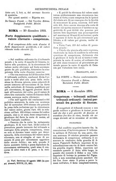 Annali della giurisprudenza italiana raccolta generale delle decisioni delle Corti di cassazione e d'appello in materia civile, criminale, commerciale, di diritto pubblico e amministrativo, e di procedura civile e penale