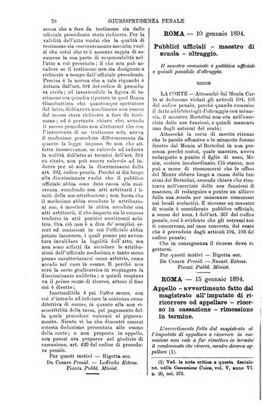 Annali della giurisprudenza italiana raccolta generale delle decisioni delle Corti di cassazione e d'appello in materia civile, criminale, commerciale, di diritto pubblico e amministrativo, e di procedura civile e penale