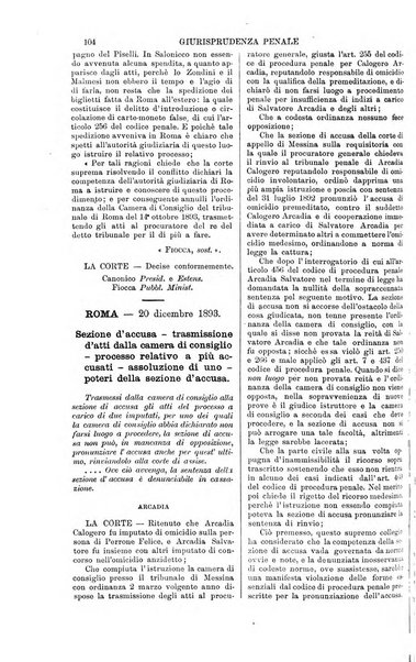 Annali della giurisprudenza italiana raccolta generale delle decisioni delle Corti di cassazione e d'appello in materia civile, criminale, commerciale, di diritto pubblico e amministrativo, e di procedura civile e penale