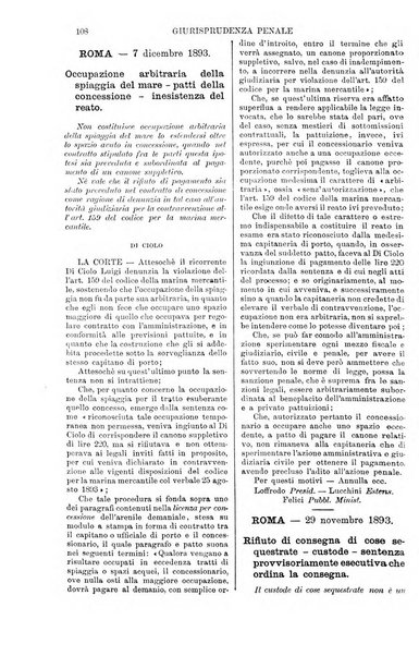 Annali della giurisprudenza italiana raccolta generale delle decisioni delle Corti di cassazione e d'appello in materia civile, criminale, commerciale, di diritto pubblico e amministrativo, e di procedura civile e penale