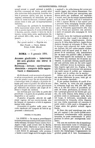 Annali della giurisprudenza italiana raccolta generale delle decisioni delle Corti di cassazione e d'appello in materia civile, criminale, commerciale, di diritto pubblico e amministrativo, e di procedura civile e penale