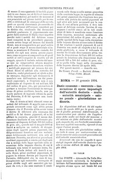 Annali della giurisprudenza italiana raccolta generale delle decisioni delle Corti di cassazione e d'appello in materia civile, criminale, commerciale, di diritto pubblico e amministrativo, e di procedura civile e penale