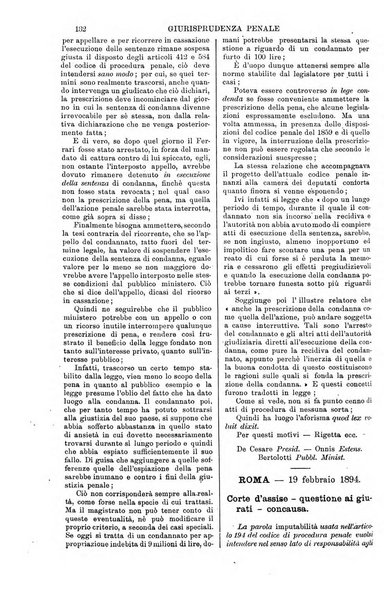 Annali della giurisprudenza italiana raccolta generale delle decisioni delle Corti di cassazione e d'appello in materia civile, criminale, commerciale, di diritto pubblico e amministrativo, e di procedura civile e penale