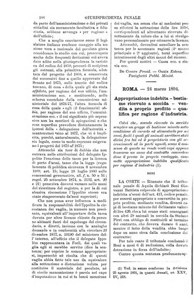 Annali della giurisprudenza italiana raccolta generale delle decisioni delle Corti di cassazione e d'appello in materia civile, criminale, commerciale, di diritto pubblico e amministrativo, e di procedura civile e penale