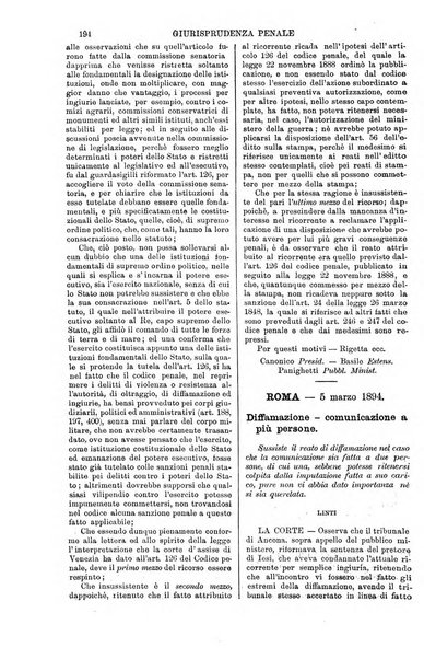 Annali della giurisprudenza italiana raccolta generale delle decisioni delle Corti di cassazione e d'appello in materia civile, criminale, commerciale, di diritto pubblico e amministrativo, e di procedura civile e penale