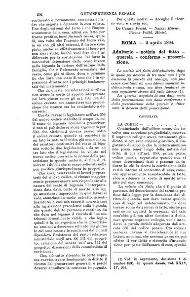 Annali della giurisprudenza italiana raccolta generale delle decisioni delle Corti di cassazione e d'appello in materia civile, criminale, commerciale, di diritto pubblico e amministrativo, e di procedura civile e penale