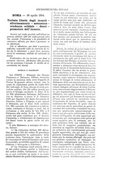 Annali della giurisprudenza italiana raccolta generale delle decisioni delle Corti di cassazione e d'appello in materia civile, criminale, commerciale, di diritto pubblico e amministrativo, e di procedura civile e penale