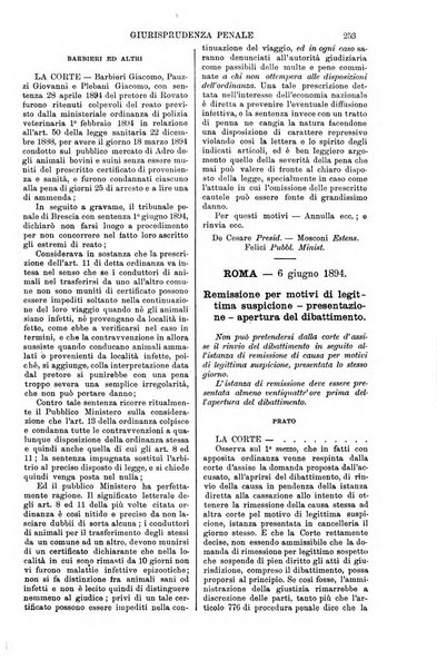 Annali della giurisprudenza italiana raccolta generale delle decisioni delle Corti di cassazione e d'appello in materia civile, criminale, commerciale, di diritto pubblico e amministrativo, e di procedura civile e penale