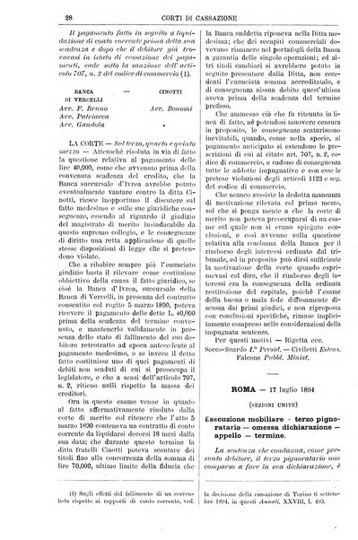 Annali della giurisprudenza italiana raccolta generale delle decisioni delle Corti di cassazione e d'appello in materia civile, criminale, commerciale, di diritto pubblico e amministrativo, e di procedura civile e penale