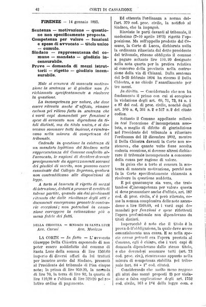 Annali della giurisprudenza italiana raccolta generale delle decisioni delle Corti di cassazione e d'appello in materia civile, criminale, commerciale, di diritto pubblico e amministrativo, e di procedura civile e penale