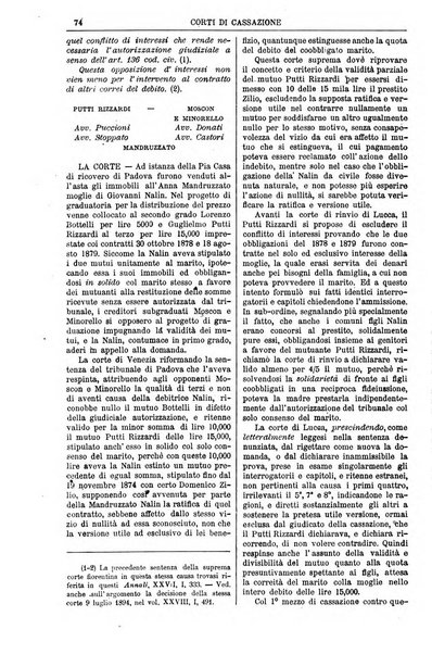 Annali della giurisprudenza italiana raccolta generale delle decisioni delle Corti di cassazione e d'appello in materia civile, criminale, commerciale, di diritto pubblico e amministrativo, e di procedura civile e penale