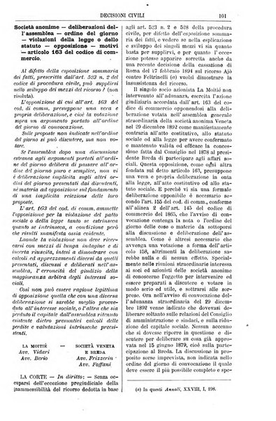 Annali della giurisprudenza italiana raccolta generale delle decisioni delle Corti di cassazione e d'appello in materia civile, criminale, commerciale, di diritto pubblico e amministrativo, e di procedura civile e penale