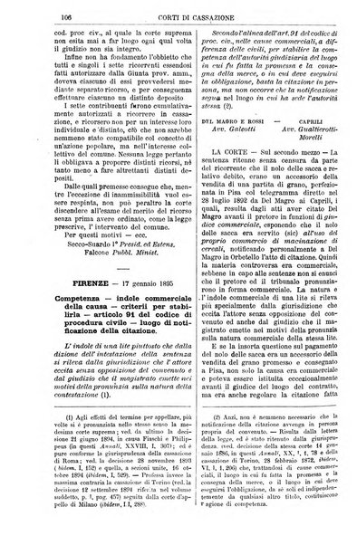 Annali della giurisprudenza italiana raccolta generale delle decisioni delle Corti di cassazione e d'appello in materia civile, criminale, commerciale, di diritto pubblico e amministrativo, e di procedura civile e penale