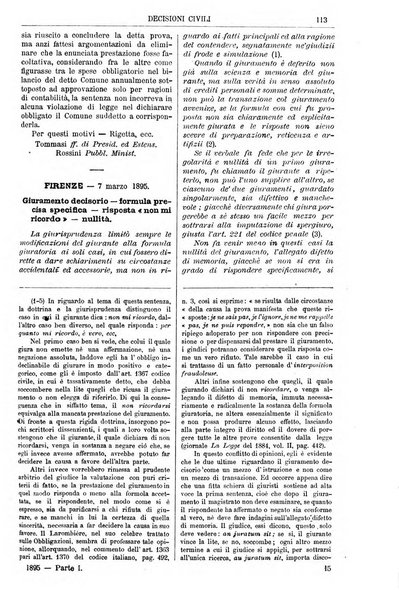 Annali della giurisprudenza italiana raccolta generale delle decisioni delle Corti di cassazione e d'appello in materia civile, criminale, commerciale, di diritto pubblico e amministrativo, e di procedura civile e penale