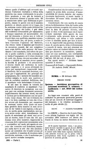 Annali della giurisprudenza italiana raccolta generale delle decisioni delle Corti di cassazione e d'appello in materia civile, criminale, commerciale, di diritto pubblico e amministrativo, e di procedura civile e penale