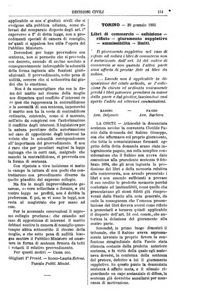 Annali della giurisprudenza italiana raccolta generale delle decisioni delle Corti di cassazione e d'appello in materia civile, criminale, commerciale, di diritto pubblico e amministrativo, e di procedura civile e penale