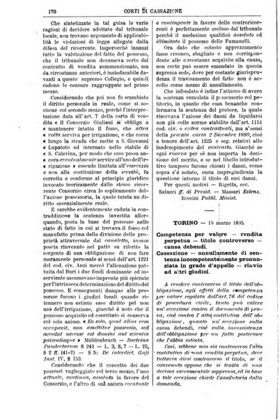 Annali della giurisprudenza italiana raccolta generale delle decisioni delle Corti di cassazione e d'appello in materia civile, criminale, commerciale, di diritto pubblico e amministrativo, e di procedura civile e penale