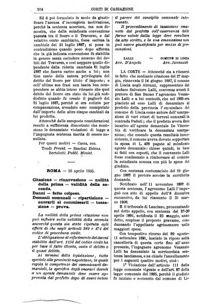 Annali della giurisprudenza italiana raccolta generale delle decisioni delle Corti di cassazione e d'appello in materia civile, criminale, commerciale, di diritto pubblico e amministrativo, e di procedura civile e penale