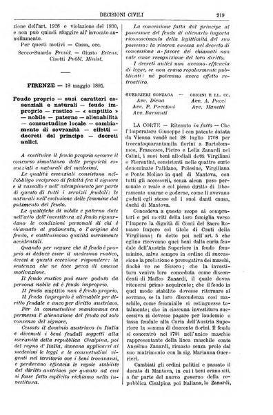 Annali della giurisprudenza italiana raccolta generale delle decisioni delle Corti di cassazione e d'appello in materia civile, criminale, commerciale, di diritto pubblico e amministrativo, e di procedura civile e penale