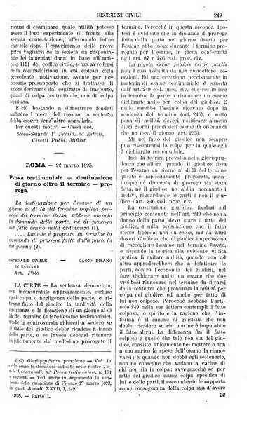 Annali della giurisprudenza italiana raccolta generale delle decisioni delle Corti di cassazione e d'appello in materia civile, criminale, commerciale, di diritto pubblico e amministrativo, e di procedura civile e penale