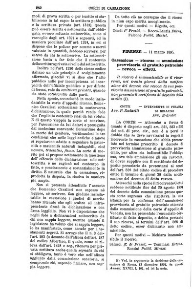 Annali della giurisprudenza italiana raccolta generale delle decisioni delle Corti di cassazione e d'appello in materia civile, criminale, commerciale, di diritto pubblico e amministrativo, e di procedura civile e penale