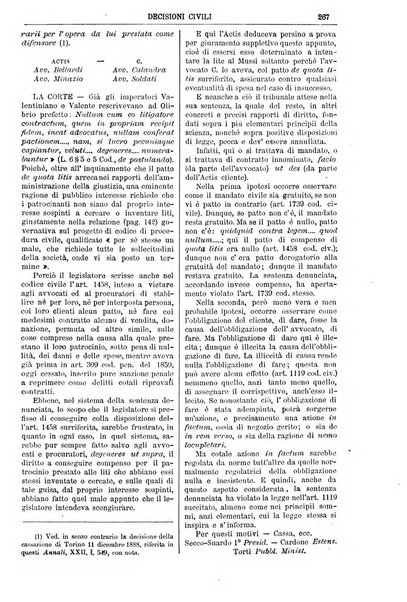 Annali della giurisprudenza italiana raccolta generale delle decisioni delle Corti di cassazione e d'appello in materia civile, criminale, commerciale, di diritto pubblico e amministrativo, e di procedura civile e penale