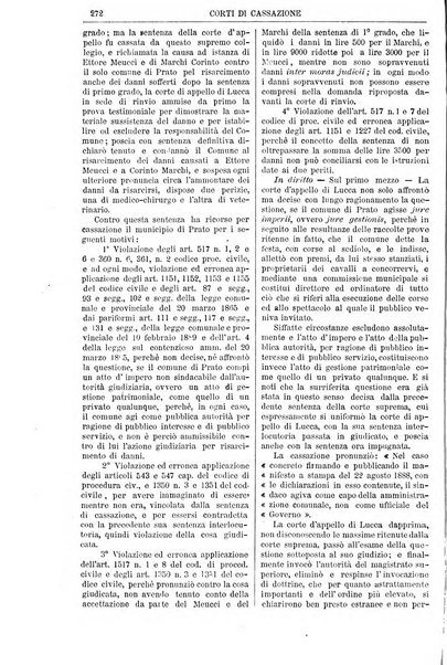 Annali della giurisprudenza italiana raccolta generale delle decisioni delle Corti di cassazione e d'appello in materia civile, criminale, commerciale, di diritto pubblico e amministrativo, e di procedura civile e penale