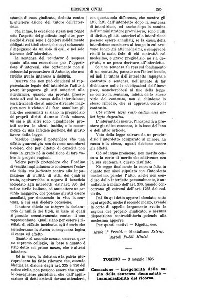 Annali della giurisprudenza italiana raccolta generale delle decisioni delle Corti di cassazione e d'appello in materia civile, criminale, commerciale, di diritto pubblico e amministrativo, e di procedura civile e penale