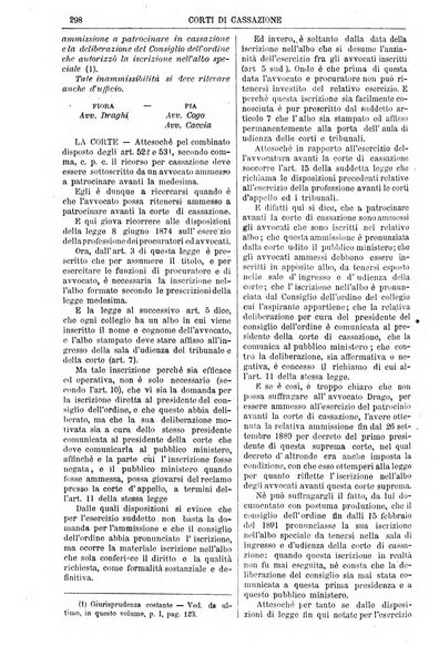 Annali della giurisprudenza italiana raccolta generale delle decisioni delle Corti di cassazione e d'appello in materia civile, criminale, commerciale, di diritto pubblico e amministrativo, e di procedura civile e penale