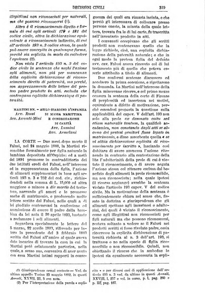 Annali della giurisprudenza italiana raccolta generale delle decisioni delle Corti di cassazione e d'appello in materia civile, criminale, commerciale, di diritto pubblico e amministrativo, e di procedura civile e penale