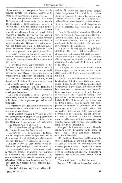 Annali della giurisprudenza italiana raccolta generale delle decisioni delle Corti di cassazione e d'appello in materia civile, criminale, commerciale, di diritto pubblico e amministrativo, e di procedura civile e penale