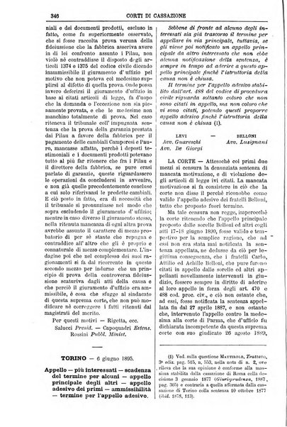 Annali della giurisprudenza italiana raccolta generale delle decisioni delle Corti di cassazione e d'appello in materia civile, criminale, commerciale, di diritto pubblico e amministrativo, e di procedura civile e penale