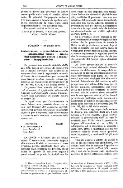 Annali della giurisprudenza italiana raccolta generale delle decisioni delle Corti di cassazione e d'appello in materia civile, criminale, commerciale, di diritto pubblico e amministrativo, e di procedura civile e penale