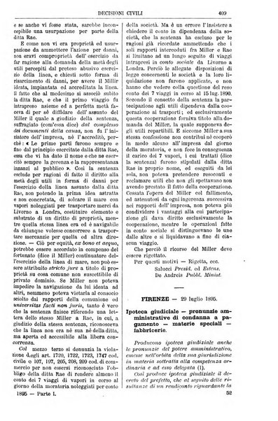 Annali della giurisprudenza italiana raccolta generale delle decisioni delle Corti di cassazione e d'appello in materia civile, criminale, commerciale, di diritto pubblico e amministrativo, e di procedura civile e penale